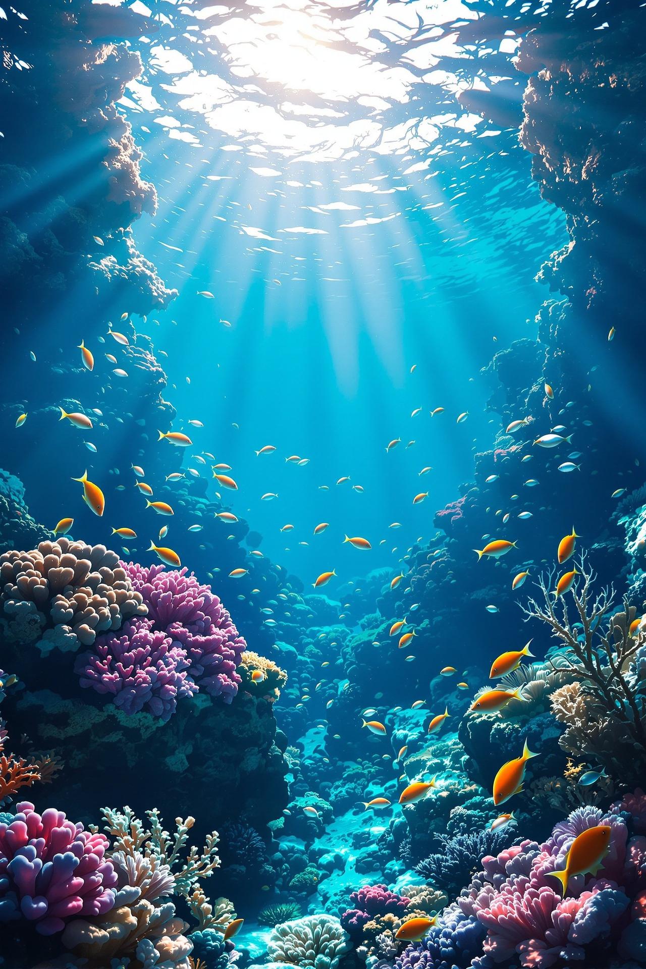奇米影视亚洲作品《深海秘境》高清海报