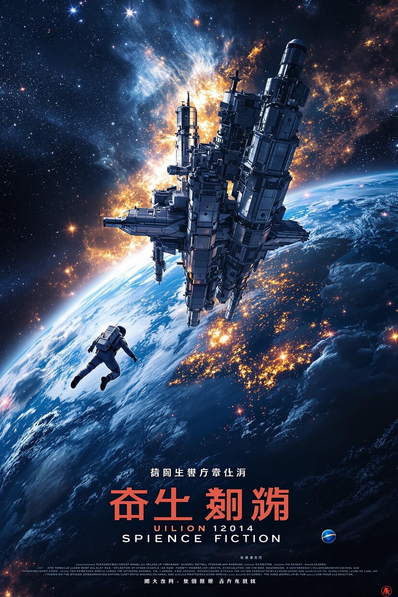 奇米影视亚洲作品《星际远征》高清海报